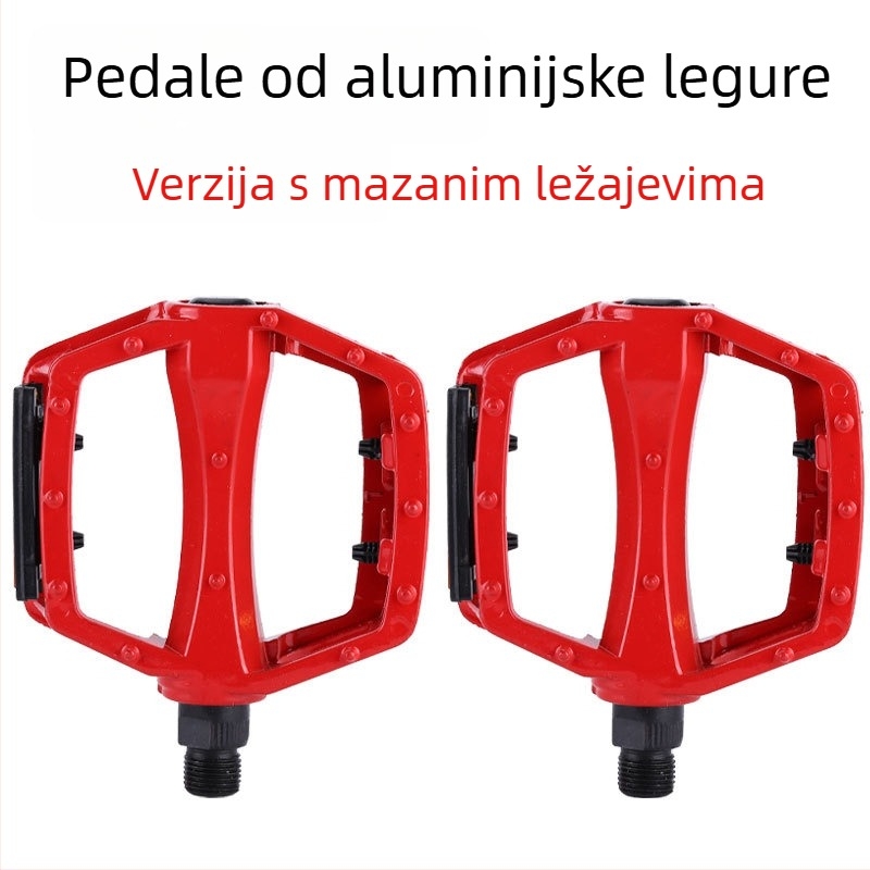 CUAKEX JHX-185 Pedale od aluminijske legure za bicikl, kompatibilne s MTB i cestovnim biciklom