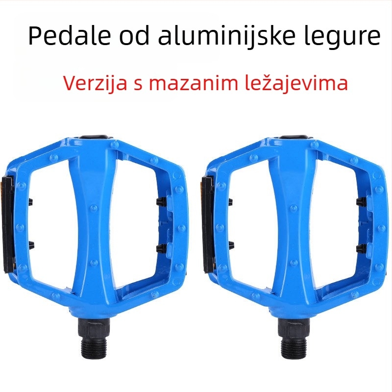 CUAKEX JHX-185 Pedale od aluminijske legure za bicikl, kompatibilne s MTB i cestovnim biciklom