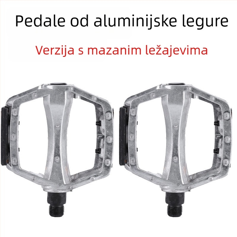 CUAKEX JHX-185 Pedale od aluminijske legure za bicikl, kompatibilne s MTB i cestovnim biciklom
