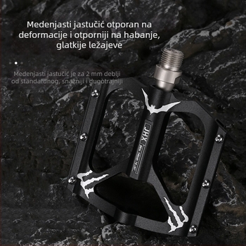 XT-1 Pedale za planinski bicikl od aluminijske legure — brzo oslobađanje, sklopiva, s ležajevima