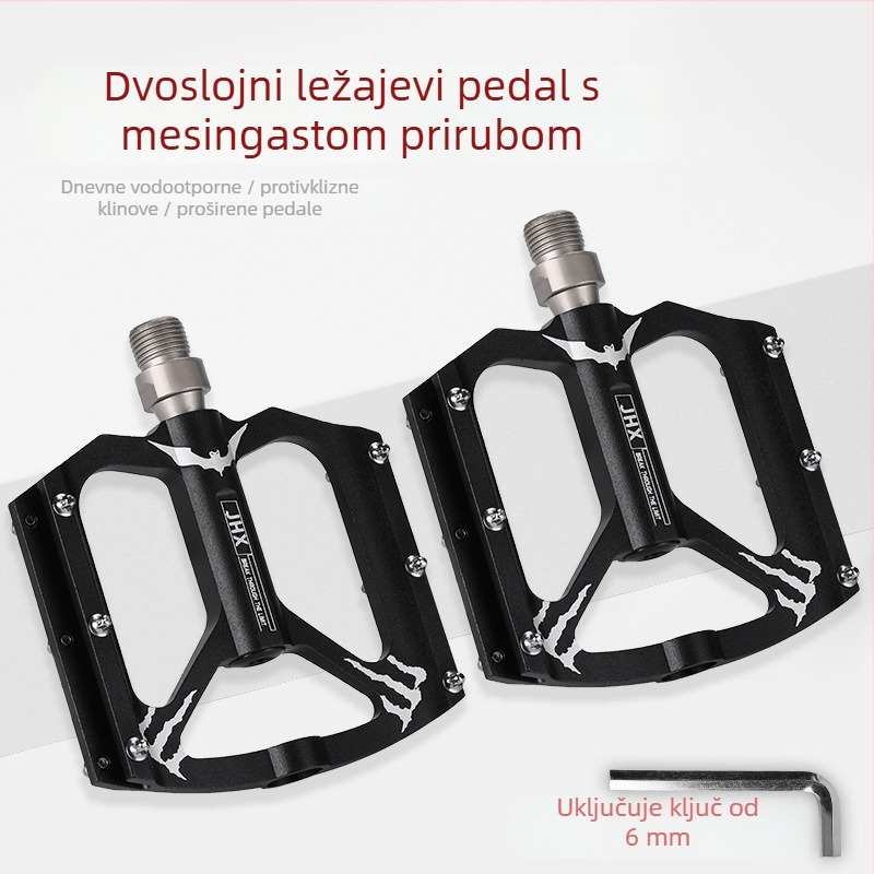 XT-1 Peda­le za planinski bicikl od aluminijske legure — brzo oslobađanje, sklopiva, s ležajevima