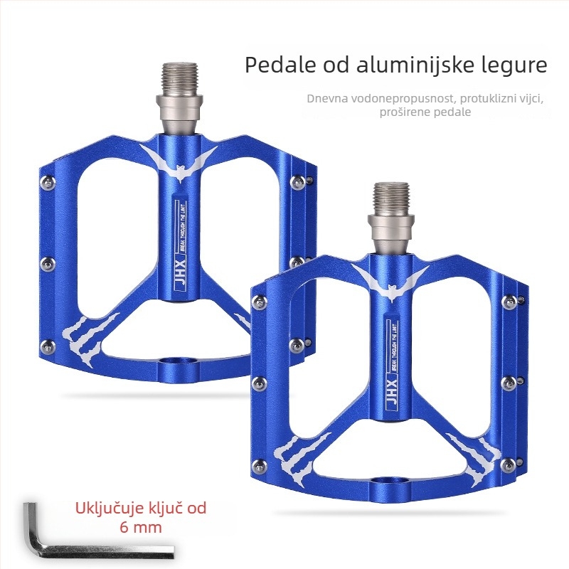 XT-1 Pedale za planinski bicikl od aluminijske legure — brzo oslobađanje, sklopiva, s ležajevima