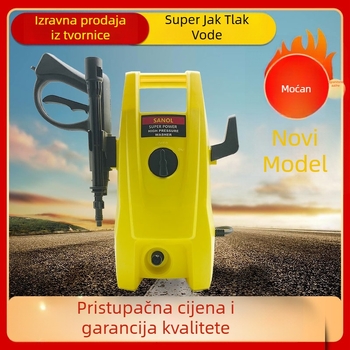 Black Cat visokotlačna auto myjka, 220V/110V, prijenosna, 1000W, maksimalni tlak 8 MPa, kućna upotreba