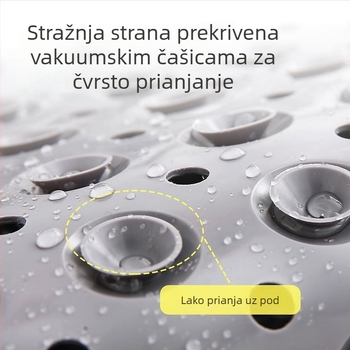 Protuklizni silikonski tepih za kupaonicu za tuširanje, protuklizna podna podloga za trudnice i starije osobe