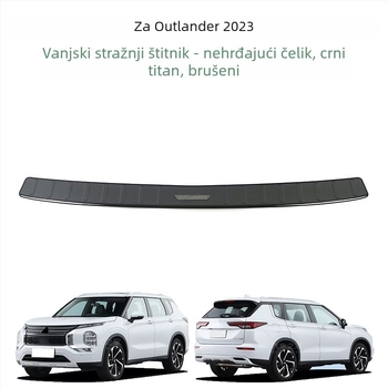 Nehrđajući čelični pragovi i pločica zaštite prtljažnika za Mitsubishi Outlander 2023