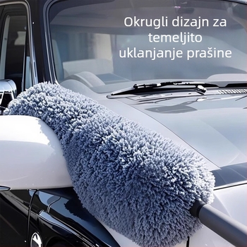 Okrugla mikrovlakana krpa za prašinu automobila, produživi wax mop, mekana četka za pranje automobila, okrugli mop