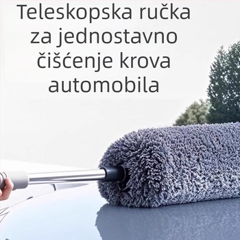 Okrugla mikrovlakana krpa za prašinu automobila, produživi wax mop, mekana četka za pranje automobila, okrugli mop