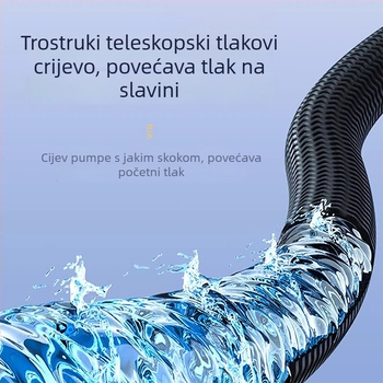 Glo Visokotlačni set za pranje automobila, ABS tijelo, Model 738, Univerzalno za vrt/garažu/pranje automobila, Godišnje jamstvo