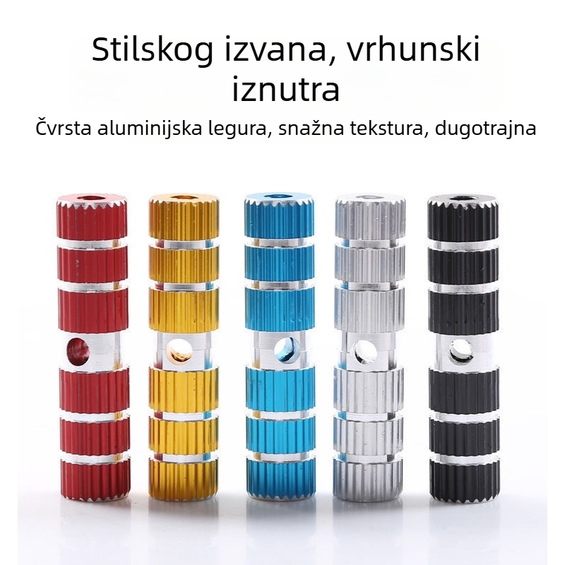 Pedale za stražnje sjedalo bicikla, aluminijska legura; marka: Other; bez obrade; bez uvoza