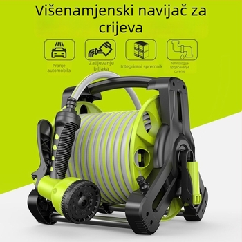 Vrtni pištolj za crijevo s plastičnom glavom – visokotlačna mlaznica, tlak vode 7, težina 2,5