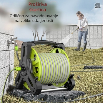 Vrtni pištolj za crijevo s plastičnom glavom – visokotlačna mlaznica, tlak vode 7, težina 2,5