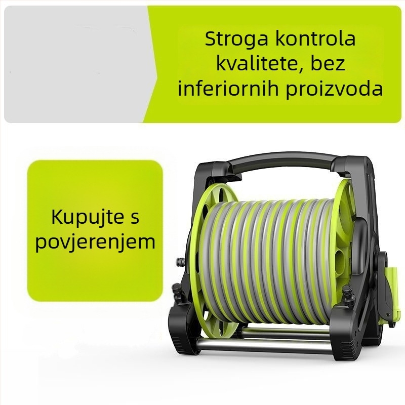 Vrtni pištolj za crijevo s plastičnom glavom – visokotlačna mlaznica, tlak vode 7, težina 2,5