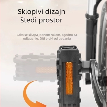 Sklopive pedale za bicikl, aluminijska legura, Qingfeng