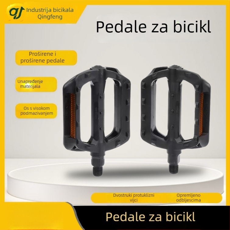 Sklopive pedale za bicikl, aluminijska legura, Qingfeng