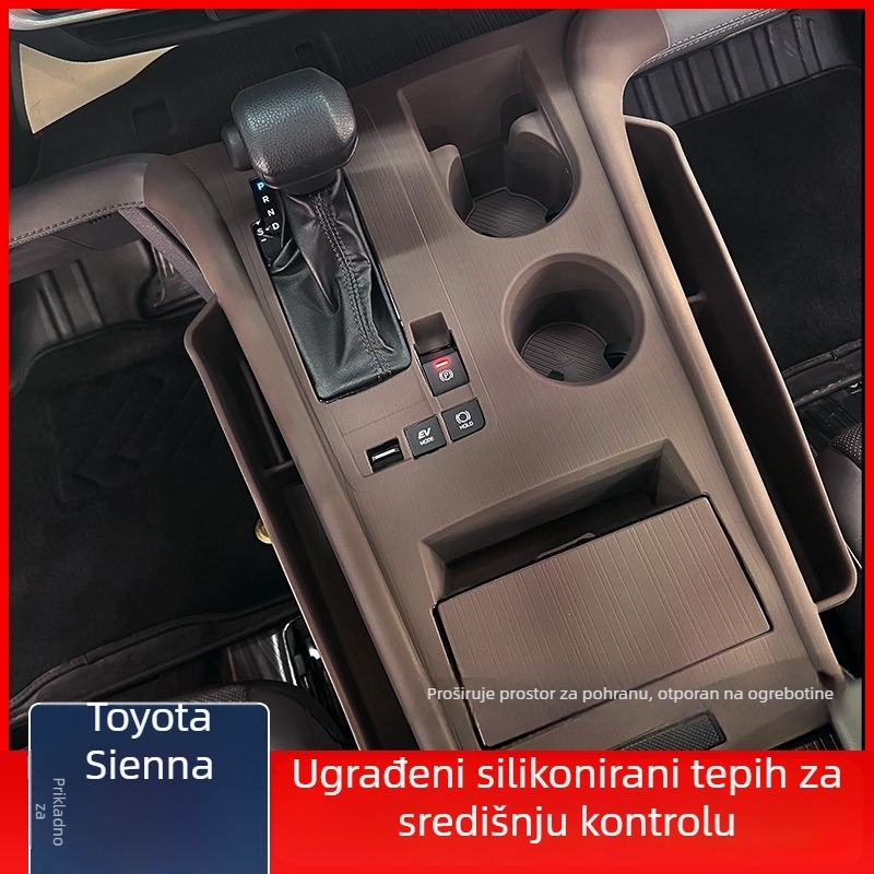 Senna silikonska podloga za središnju konzolu — protuklizni pretinac za čašu vode, Marka Kabo, Šifra proizvoda Senna