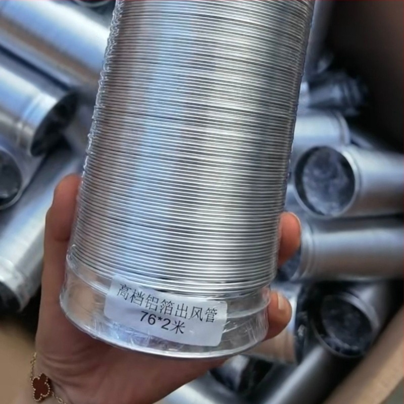 Diesel grijani parkirni grijač – izlazna cijev zraka od aluminijske folije, ispušna cijev, cijev toplog zraka — kompatibilan s grijanje na drva