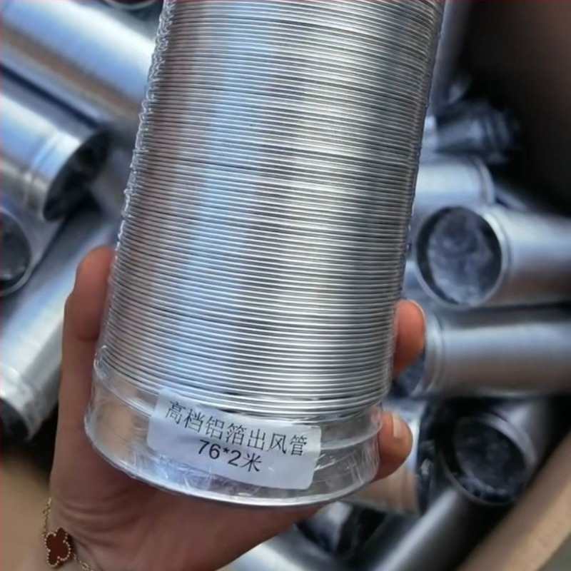 Diesel grijani parkirni grijač – izlazna cijev zraka od aluminijske folije, ispušna cijev, cijev toplog zraka — kompatibilan s grijanje na drva