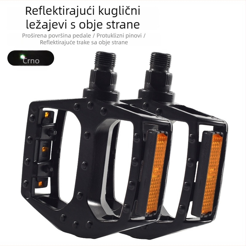 Pedal za bicikl JT-002 – aluminijsko kućište, osovina od legirane čelika, pogodan za bicikl