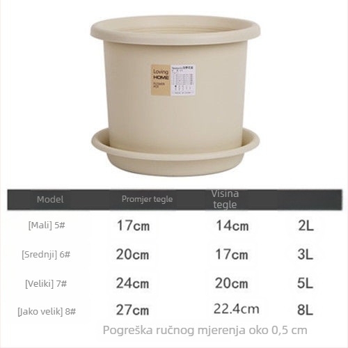 Cvjetni lonac četiri godišnja doba u nordijskom minimalističkom stilu, kreativni duboki Deepot lonac, veliki balkon za pothos, plastični