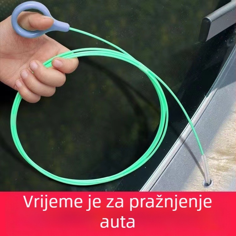 Četka za čišćenje odvodnih otvora panoramskog stakla i HVAC cijevi automobila | Materijal: PP | Vrsta: četka za pranje automobila | Bez prilagodbe
