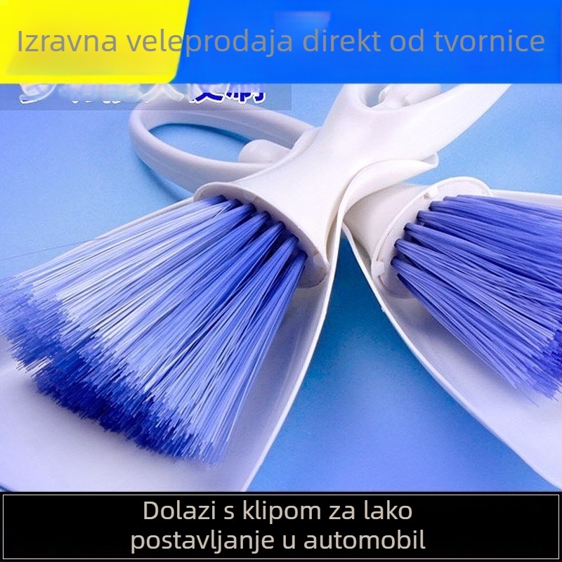 Četka za čišćenje automobila Angel Brush za uske udubine i zračne otvore, ABS plast + PET vlakna