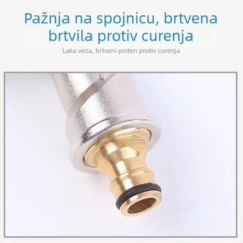 Visokotlačna vodena pištolj za pranje automobila s teleskopskom cijevi, ABS plastični vrh