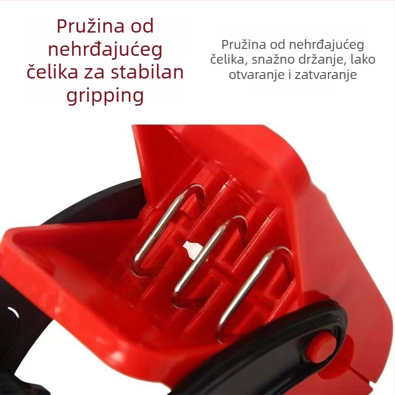Clip za čišćenje automobilske prostirke, plastični, zidni držač za ručnike, Chi Weng