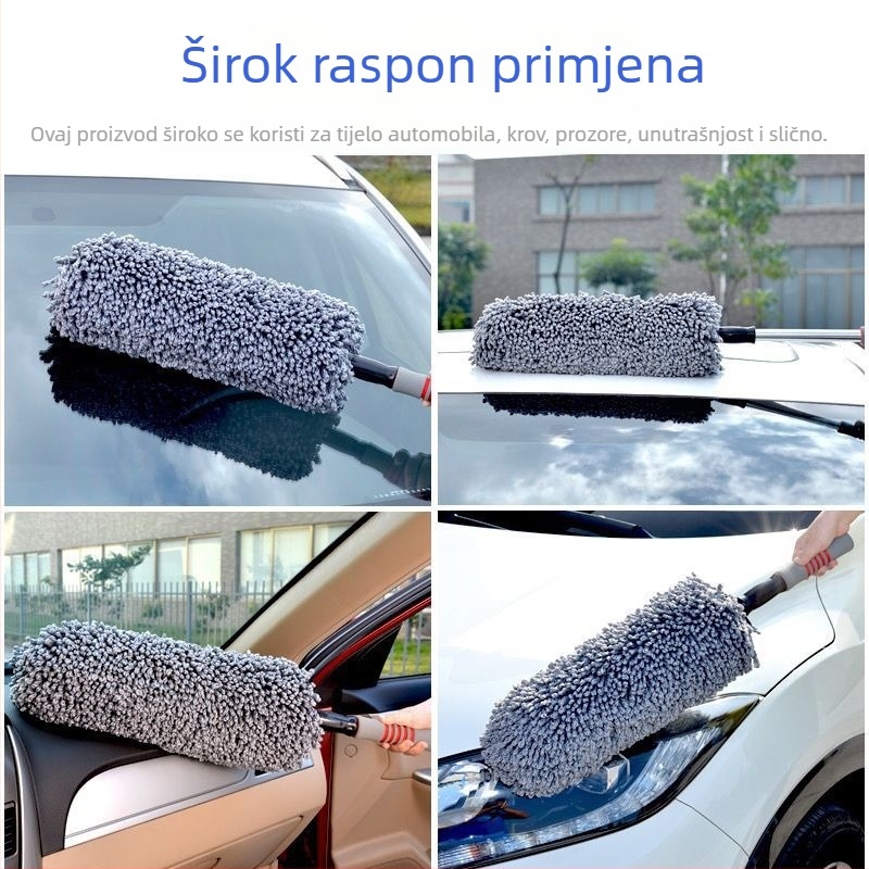 Automobilski duster za prašinu s teleskopskom ručkom od nehrđajućeg čelika, šifra 288430h575z459