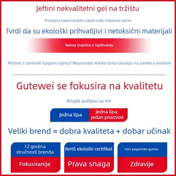 Goodway gel za čišćenje automobila, višenamjenski gel za uklanjanje prašine za auto i dom, čišćenje prostora između tipki na tipkovnici