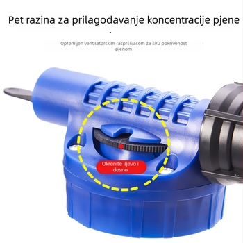 Pistolj vode za pranje automobila, plastični, marka YW, model Yw-65215