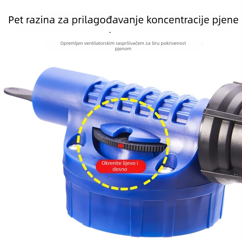 Pistolj vode za pranje automobila, plastični, marka YW, model Yw-65215