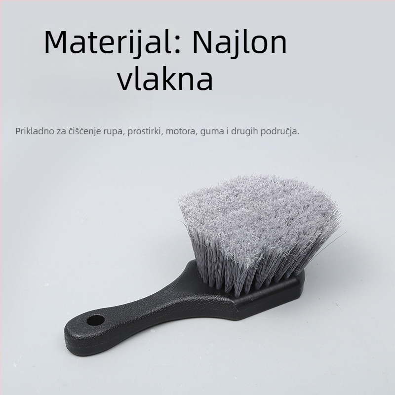 Četka za pranje automobila za gume i felge, od plastike, bez marke