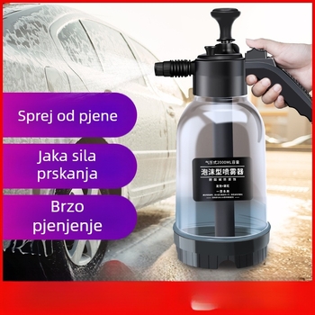 2L ručni pjenasti raspršivač za pranje automobila i zalijevanje vrta