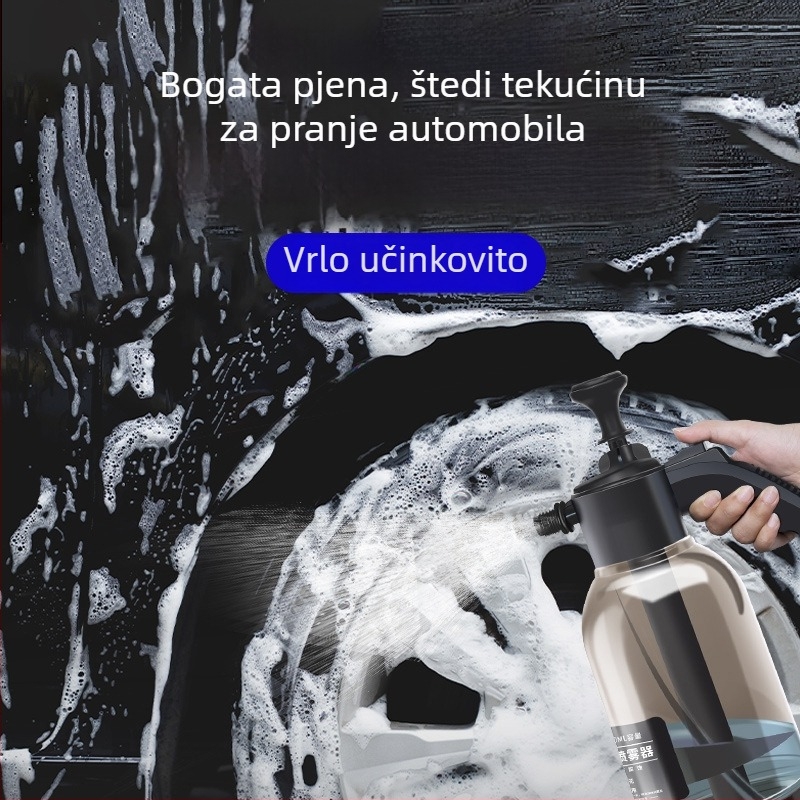 2L ručni pjenasti raspršivač za pranje automobila i zalijevanje vrta