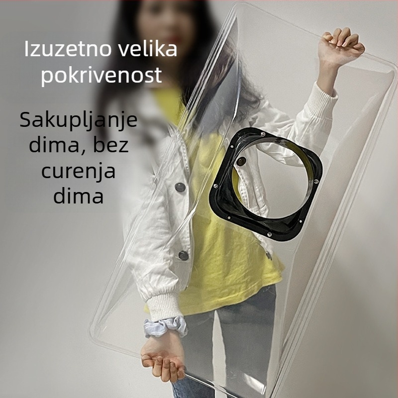 Isušni kapak za moksibuziju i zavarivanje | protok zraka 50 m3/h, buka <36 dB, napajanje AC | Marka Nine-leaf wind | Model Moxibustion solder exhaust hood
