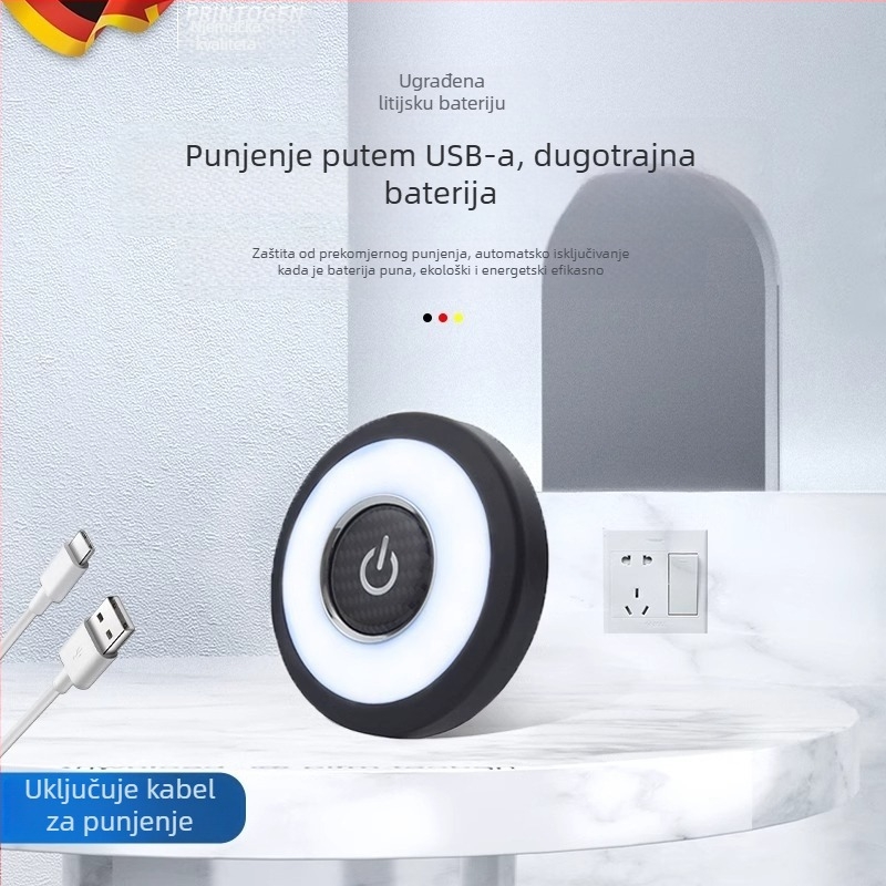 LED stropno svjetlo automobila, model Car Reading Light, plastična konstrukcija, univerzalna kompatibilnost, mogućnost prilagodbe.