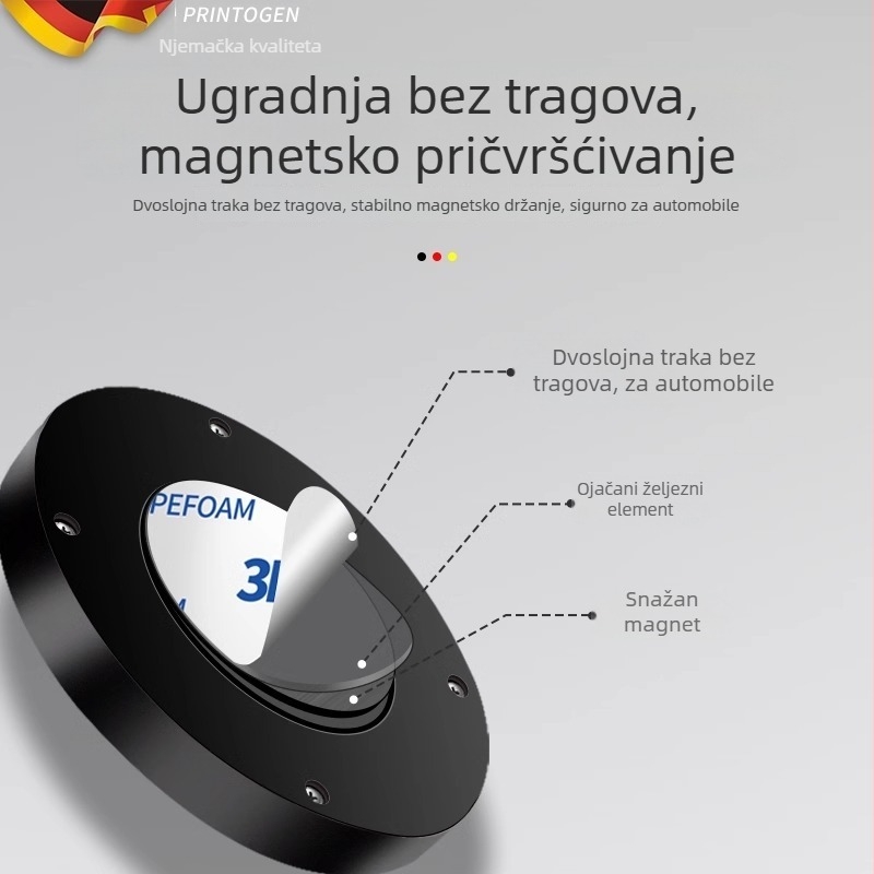 LED stropno svjetlo automobila, model Car Reading Light, plastična konstrukcija, univerzalna kompatibilnost, mogućnost prilagodbe.