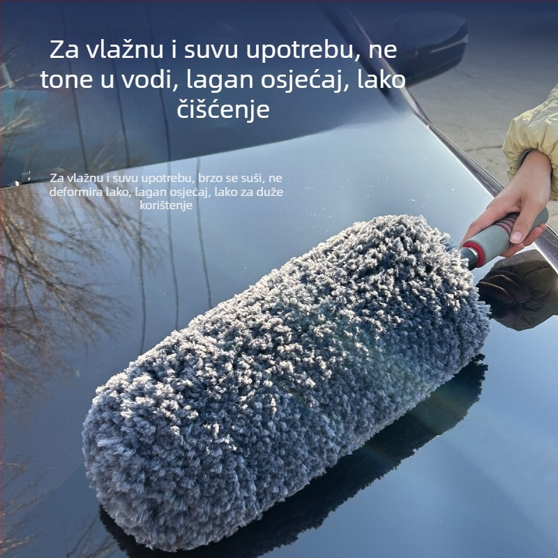 Persistence Mikrovlak auto duster s teleskopskim nastavkom – bez dlačica, uklanja prašinu