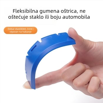 Automobilska lopata za snijeg – višenamjenski škrabac za led, plastični alat za uklanjanje snijega, prilagodljiv dizajn