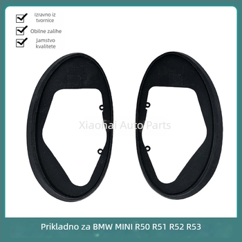 Gumeno brtvljenje za ogledalo MINI, kompatibilno s modelima R50, R52, R53, R55, R56, R57, R58, R59, R60, R61, materijal: prirodna guma