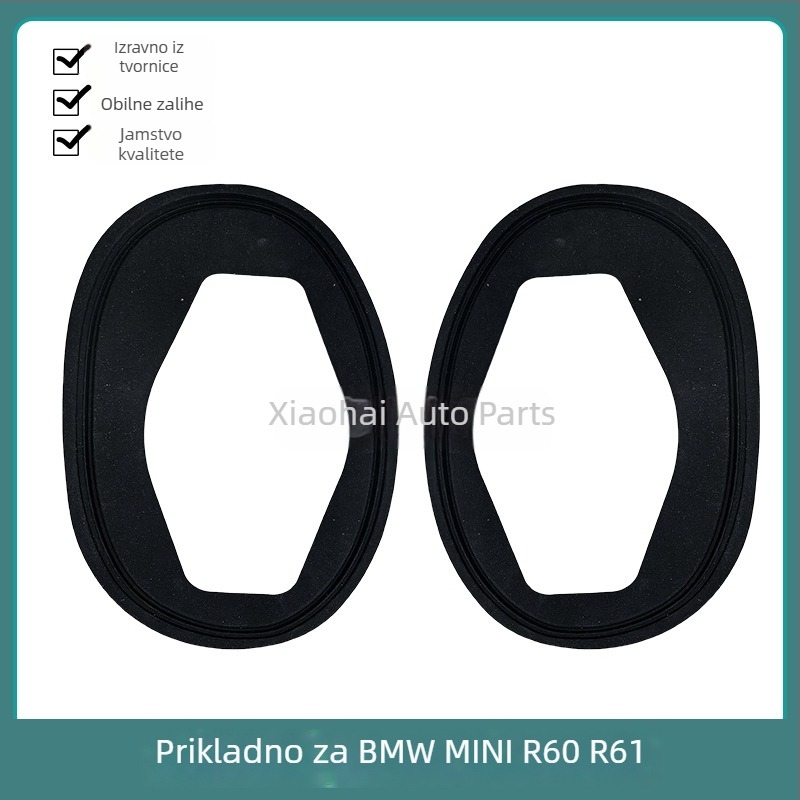 Gumeno brtvljenje za ogledalo MINI, kompatibilno s modelima R50, R52, R53, R55, R56, R57, R58, R59, R60, R61, materijal: prirodna guma