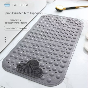 Dongshi DS-8625 TPE strojno tkana kvadratna kupaonska prostirka, ručno pranje, moderni minimalistički stil