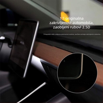 Zaštitno staklo zaslona automobila Xiaomi SU7 – kaljeno staklo, otporno na ogrebotine i habanje, premaz protiv otisaka prstiju, staklena folija za središnju navigacijsku ploču