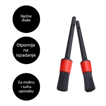 Kružna četka za pranje automobila, četka za detalje za proreze, plastična, 5-dijelni set, Record work, Kôd proizvoda: Jb-a-091