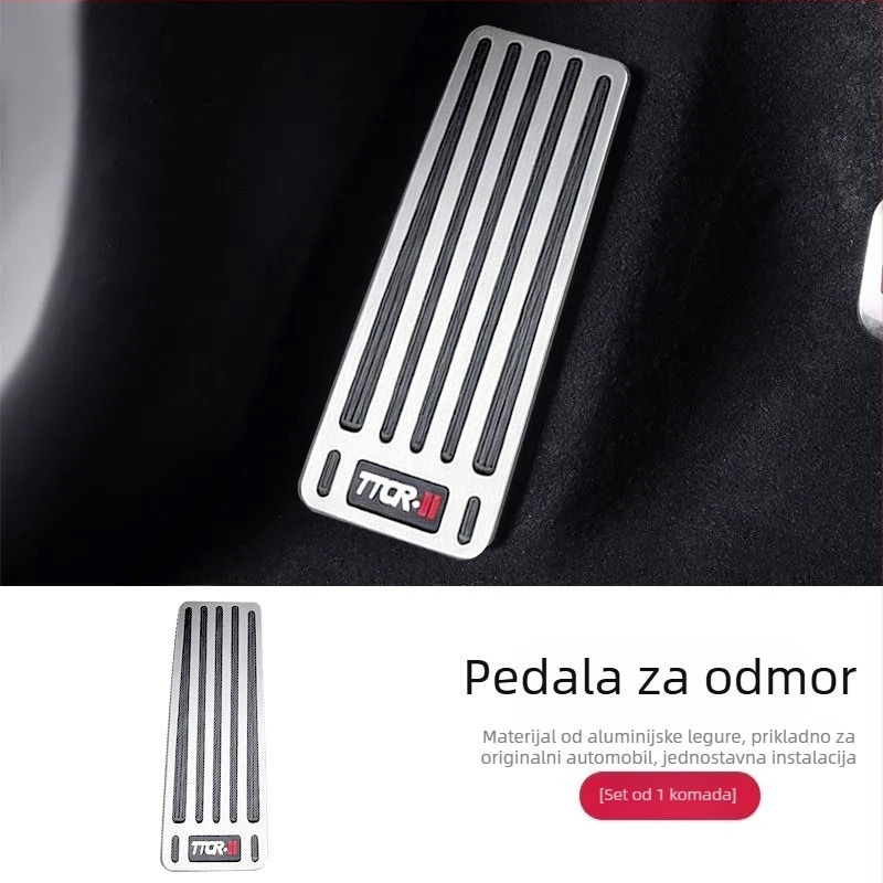 Aluminijski pedalski oslonac za L90/L60 – protuklizni unutarnji dekorativni dodatak za automatski prijenos