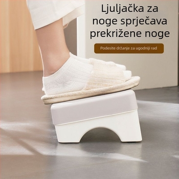 Podnožje za noge za ured – plastika, jednostavan modern dizajn, podrška za odmor, radno mjesto i kauč