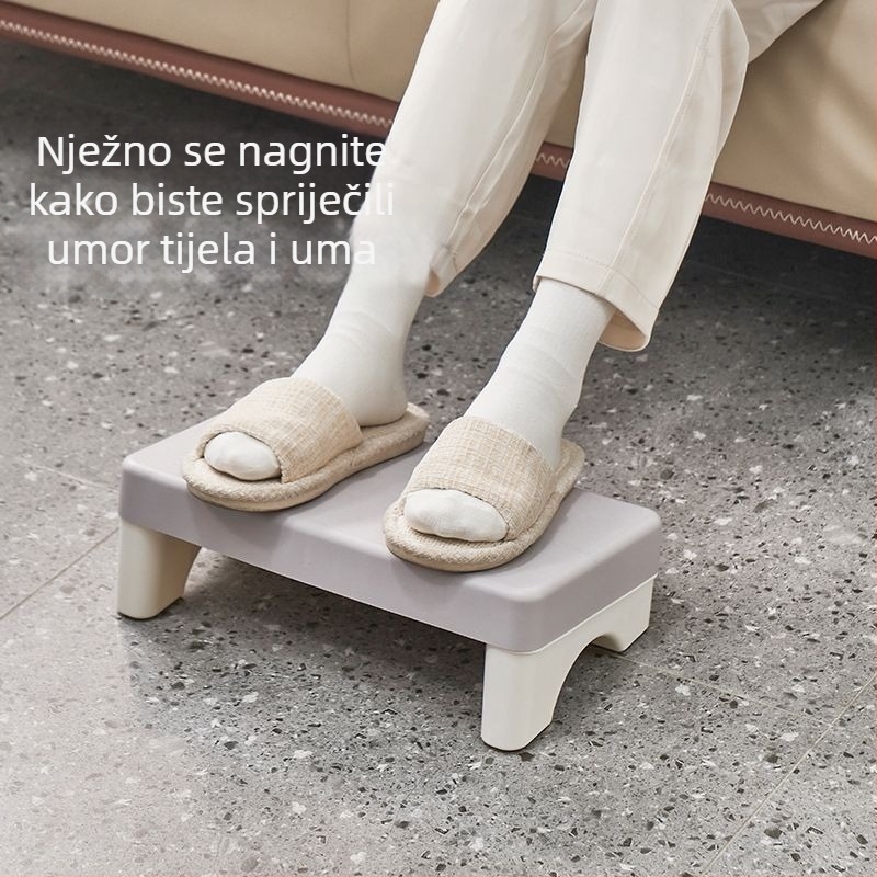 Podnožje za noge za ured – plastika, jednostavan modern dizajn, podrška za odmor, radno mjesto i kauč