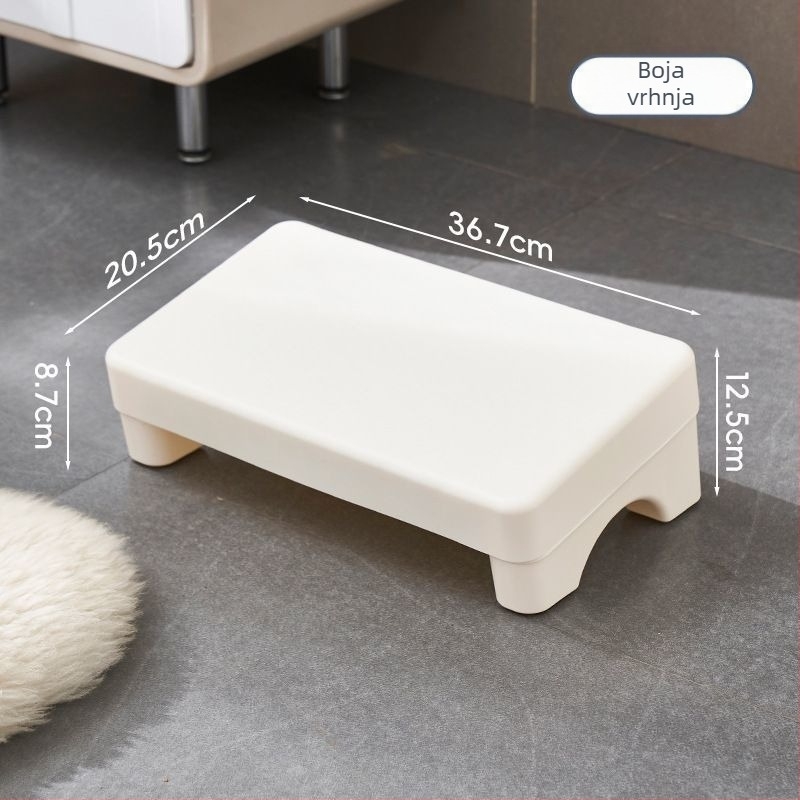 Podnožje za noge za ured – plastika, jednostavan modern dizajn, podrška za odmor, radno mjesto i kauč