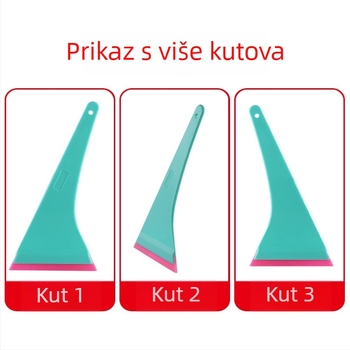 Alat za primjenu auto-filma – plastika + Oxford traka, marka 3k, tvrdi škrabac