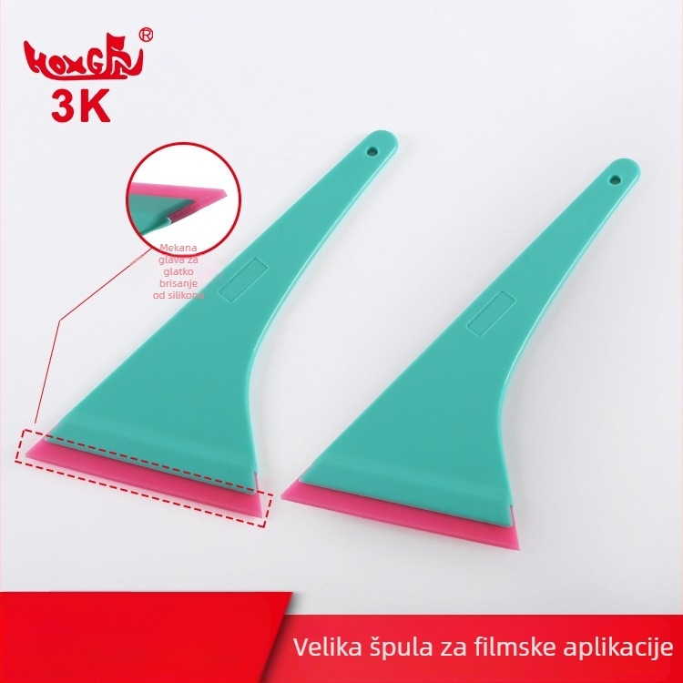 Alat za primjenu auto-filma – plastika + Oxford traka, marka 3k, tvrdi škrabac